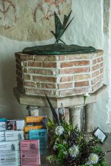 The 13th century restored font