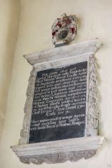 Charles Vincent memorial, 1700