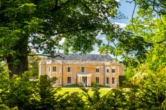 Polstead Hall from the churchyard