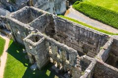 The royal apartments from the great tower