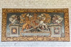 Queen Anne royal coat of arms, 1710