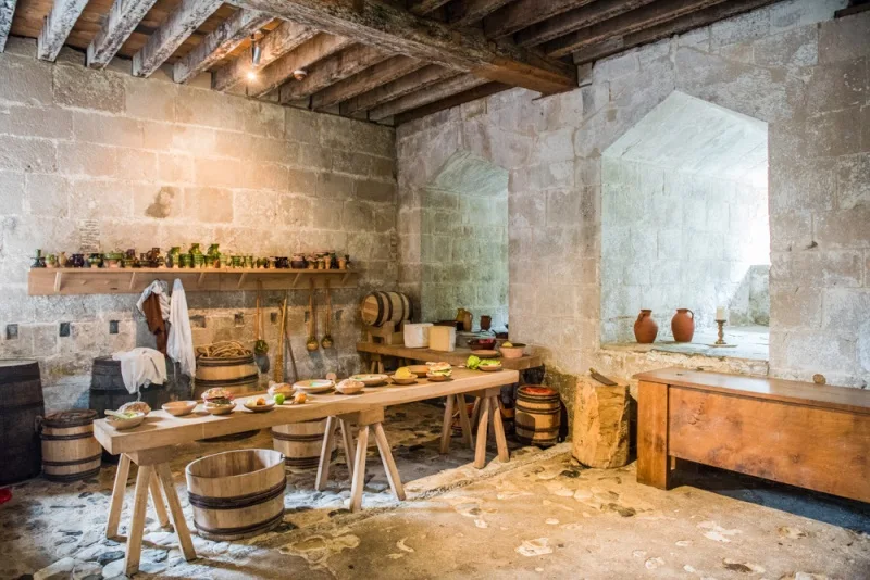 The Tudor kitchens
