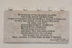 The 1803 Easton Massacre memorial