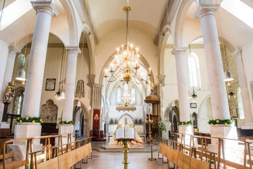The cathedral chancel