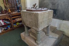 The simple Norman font, c. 1200