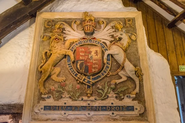 The 1638 Charles I coat of arms