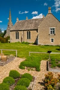 The manor and gardens