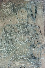 Sir Edward Warren grave slab, 1558