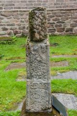 Side view of the Saxon cross