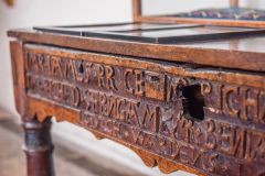 Church warden's table, 1666