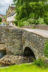 The Lugg Bridge, the border with England