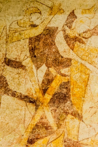 Murder of Thomas Becket wall painting
