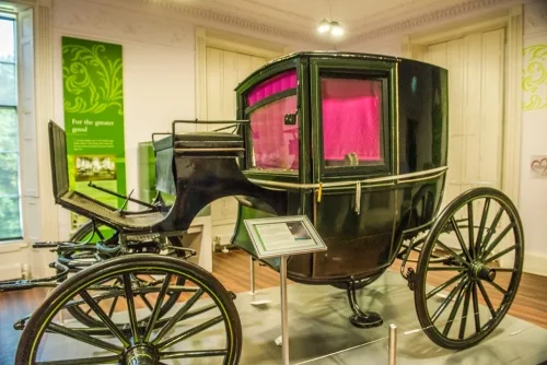 A Brougham carriage