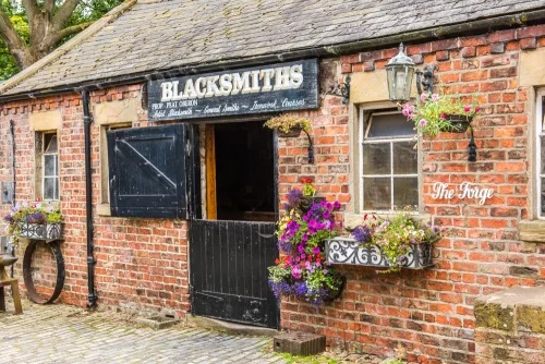 The Blacksmith's forge