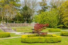 The formal gardens