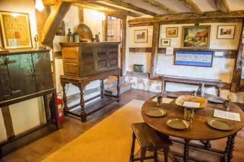 The ground-floor parlour