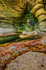 Prince Charlie's Cave, The first through-cave