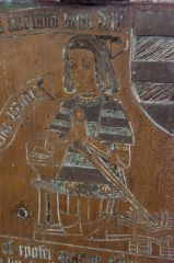 Memorial brass to Christopher Martyn, 1524