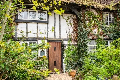 A timber-framed house on Lower Street