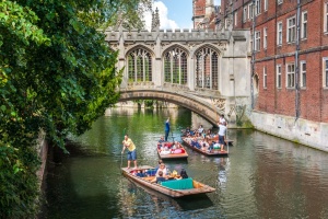 Punting on the River Cam