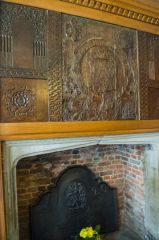 Ground floor parlour fireplace