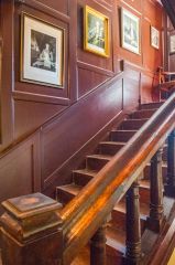 First-floor staircase