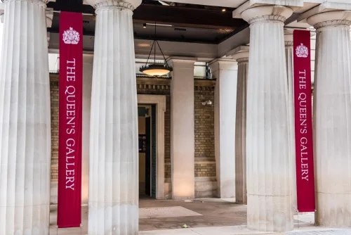 The Queen's Gallery entrance