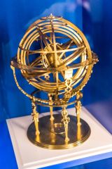 1568 Armillary Sphere by Gualterus Arsenius of Louvain