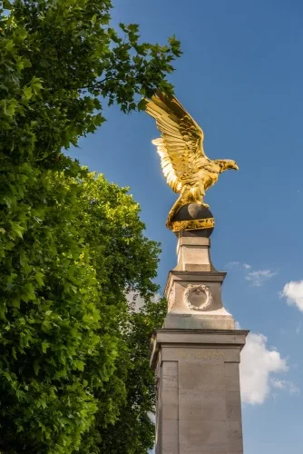 The RAF Memorial from the south
