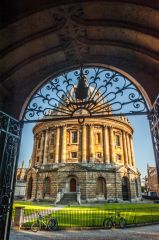Looking into Radcliffe Square