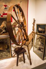 1850s Radnorshire spinning wheel