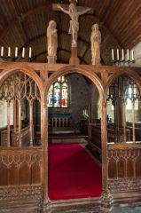 The Victorian chancel screen
