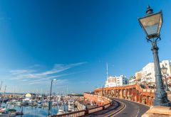 Westcliffe from the harbour