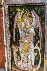 St Michael slaying a dragon