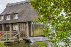 The floating Broads Wildlife Cetre