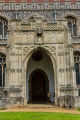 Rattlesden, St Nicholas Church, The 15th century south porch