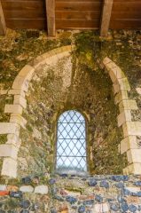 A Romanesque window