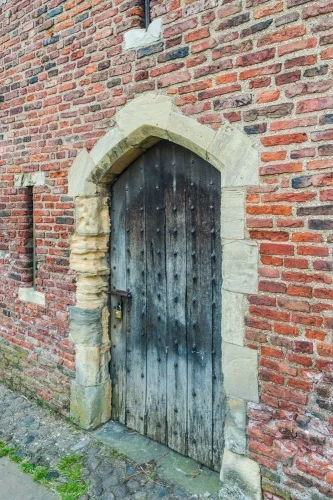 The medieval doorway