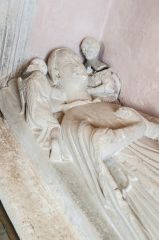 Rendlesham, St Gregory's Church, 14th century effigy of a priest