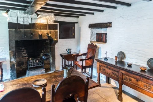 The ground-floor parlour