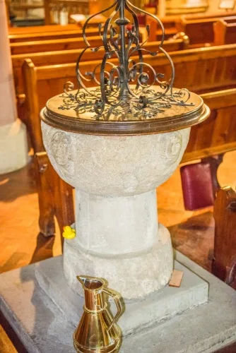 The early medieval font