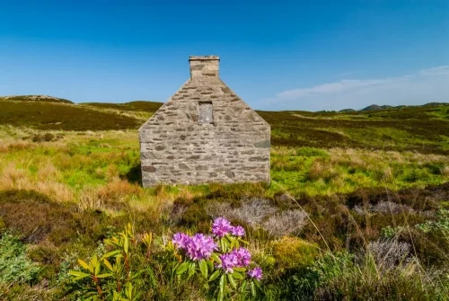 Riasg Buidhe deserted village