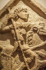 The tombstone of an Asturian cavalryman