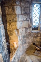 Inside the larger prison cell