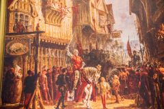 Richard III Centre, Richard III at the Blue Boar Inn, by John Fulleylove