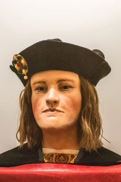 The recreation of Richard's head