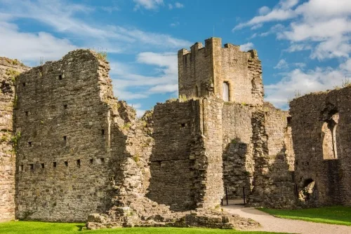 Remains of Scolland's Hall