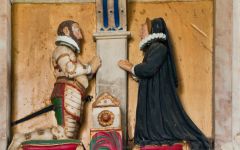 Detail of the Harington memorial