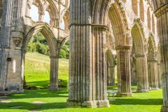 Inside the abbey church