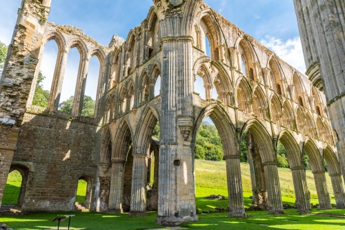 The roofless abbey church